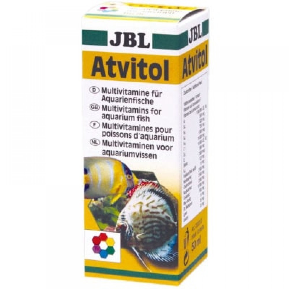 Мультивітамінний комплекс для акваріумних рибок Atvitol JBL 50 мл (47300)