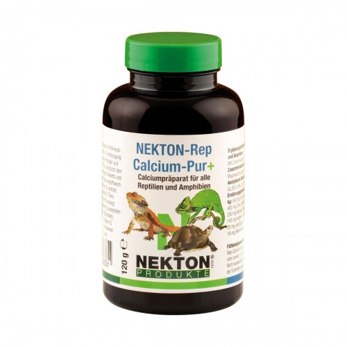 Добавка из чистого кальция для рептилий и амфибий Nekton Rep Calcium Pur 120гр (228330)