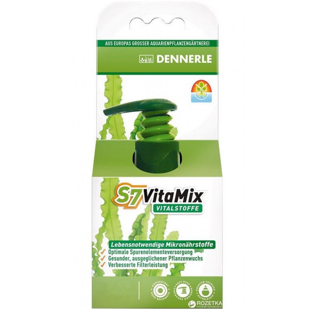Удобрение для аквариумных растений Dennerle S7 VitaMix комплексное 50мл (4543)