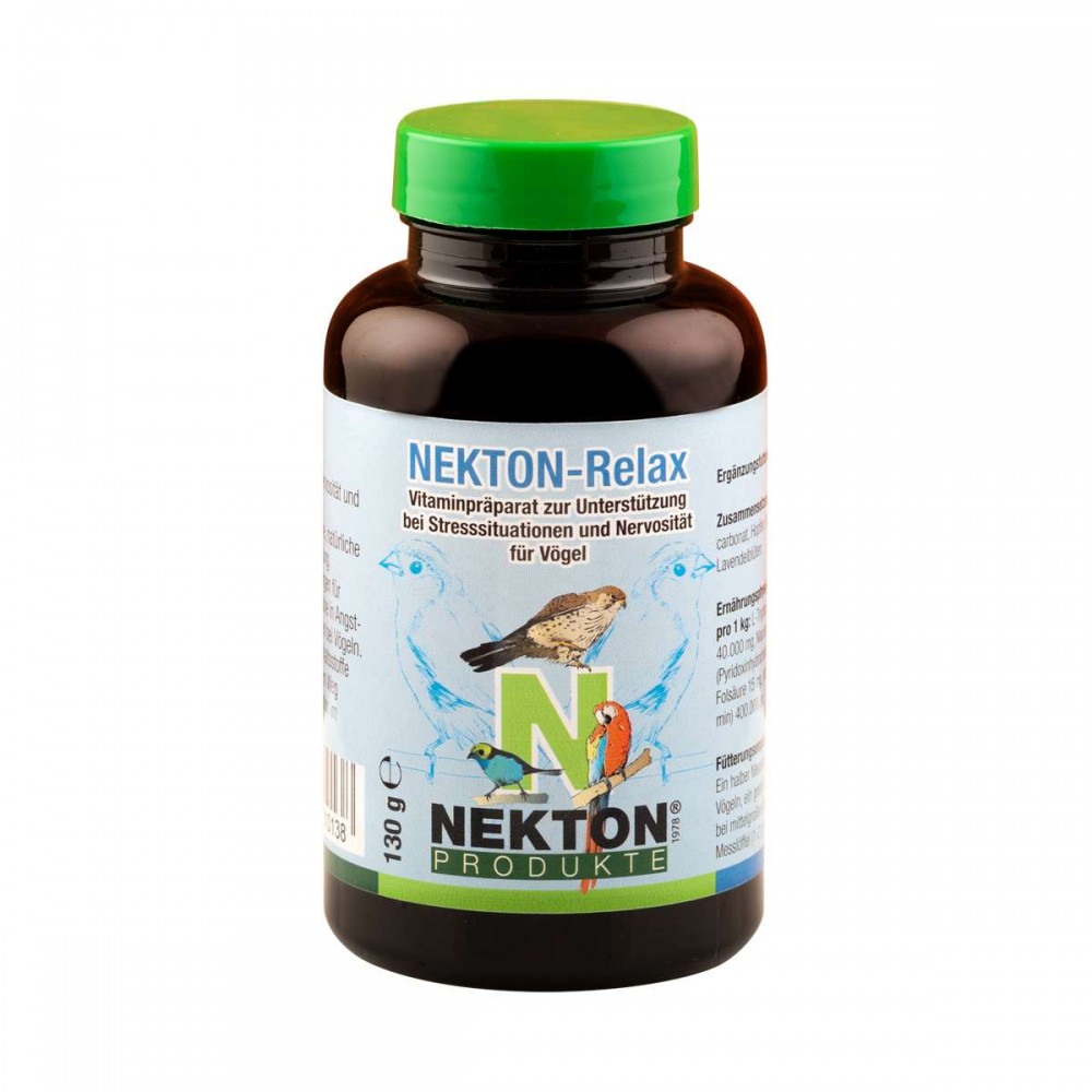 Вітамінна добавка для птахів при стресових ситуаціях і нервозності Nekton Relax Bird 130гр (210130)