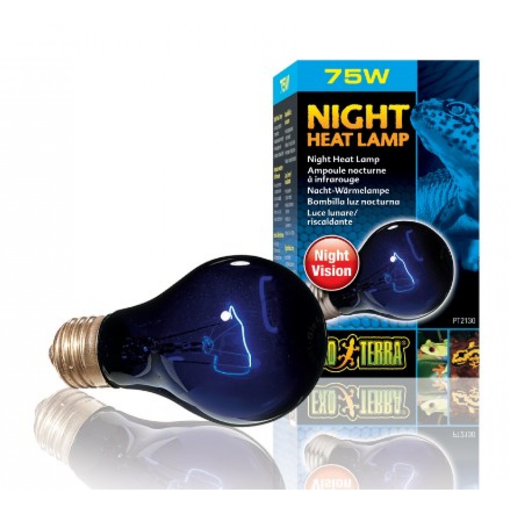 Лампа для террариума Exo Terra ночная А19 75W (PT2130)