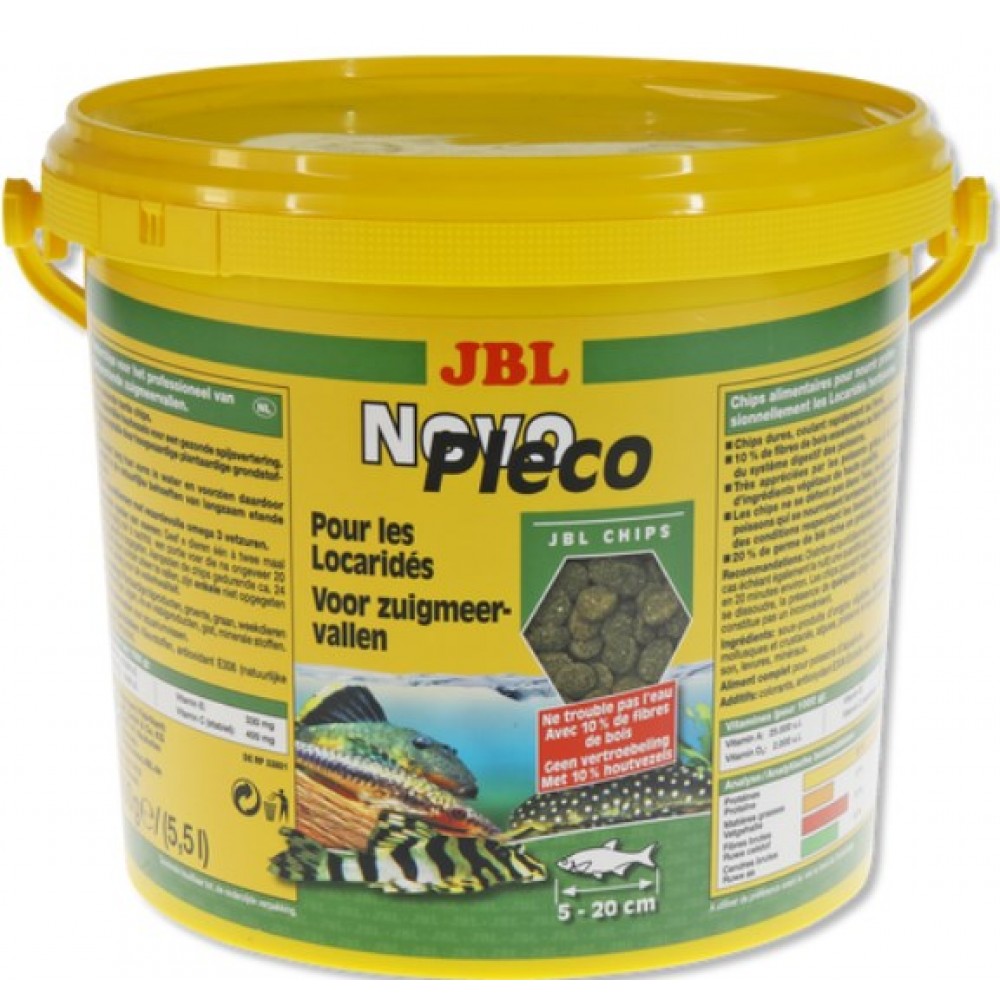 Корм для акваріумних риб JBL Novo Pleco 100гр пакування