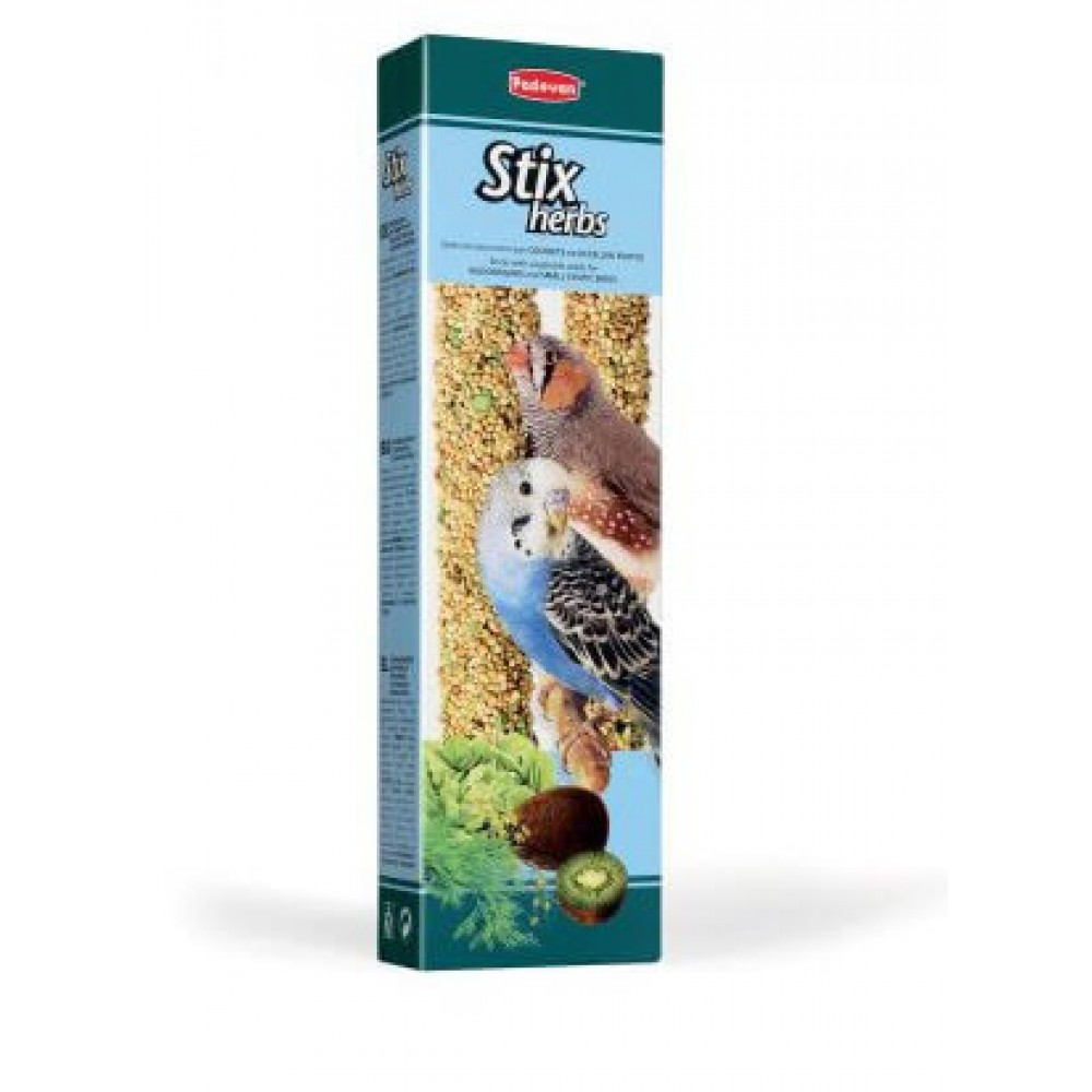 Зерновая палочка для попугаев и амадинов Padovan Stix Herbs Сocorite-esotici 80 г (PP00141)