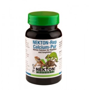 Добавка из чистого кальция для рептилий и амфибий Nekton Rep Calcium Pur 75гр (228075)