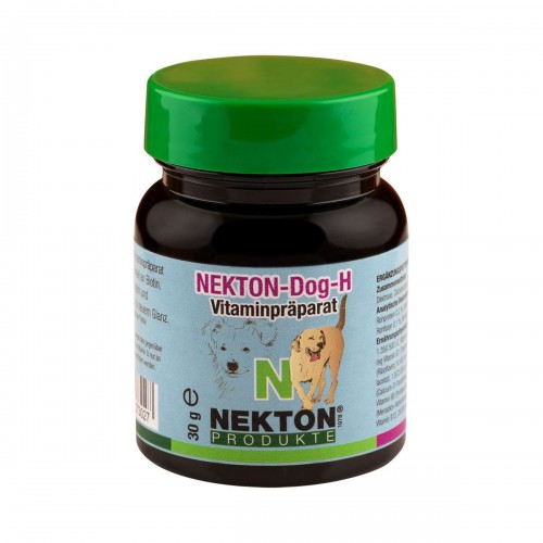 Добавка комплекс витаминов для кожи и шерсти собак Nekton Dog H 30гр (273035)
