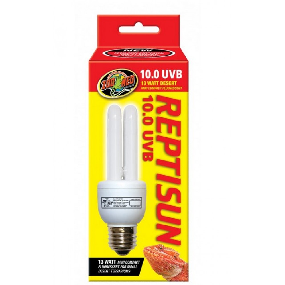 Лампа для террариума Zoo Med ReptiSun 10.0 13W (ZM-FS-C10MI)