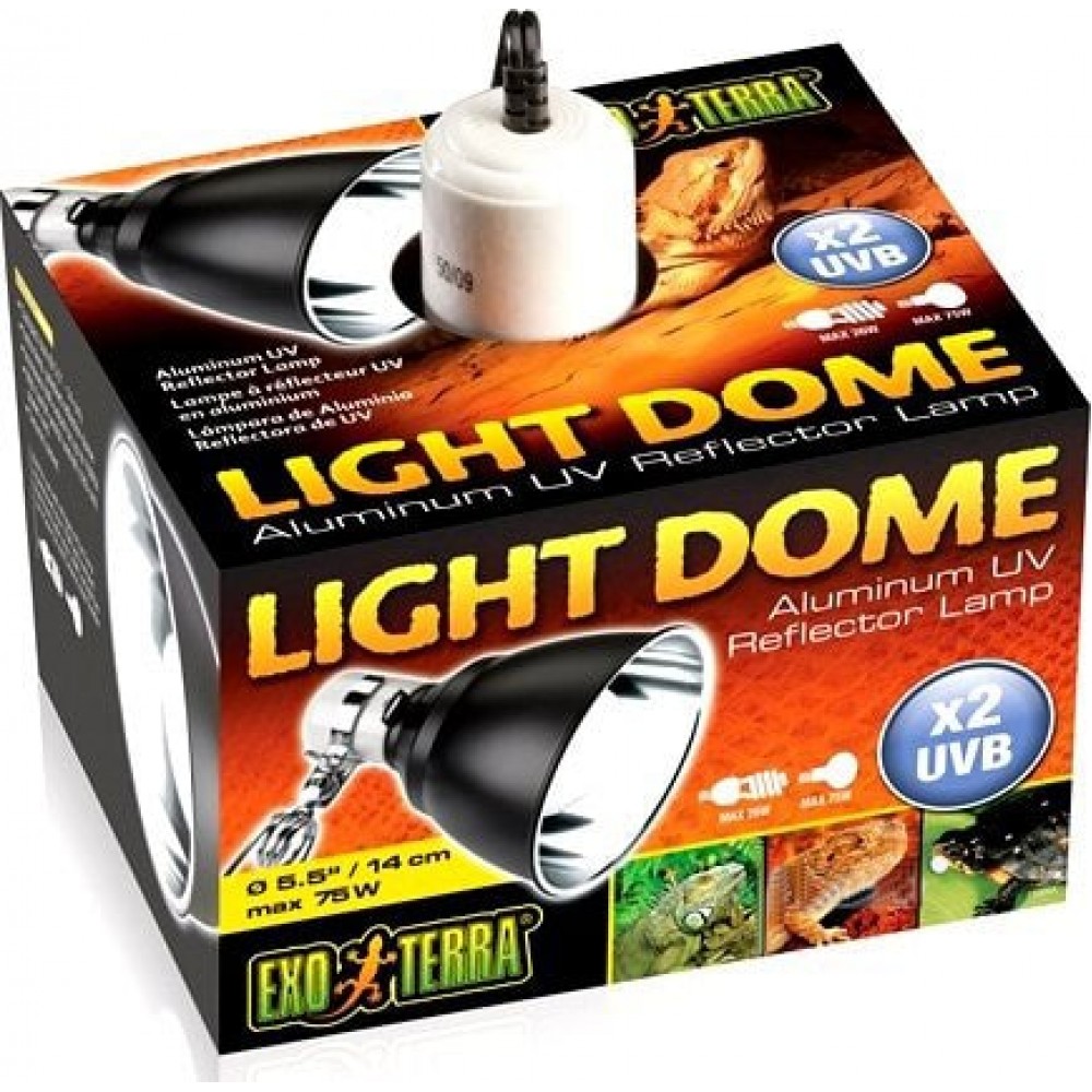 Плафон для лампы в террариум Exo Terra Light Dome E27 d14 см (РТ2055)