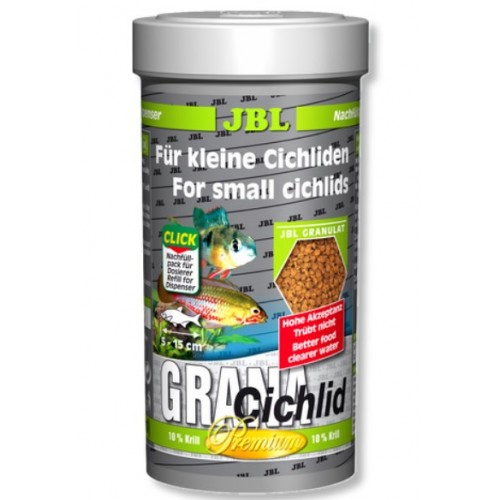 Корм для акваріумних риб JBL Grana Cichlid преміум 250мл (40562)