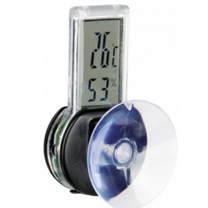 Термометр-гігрометр для тераріуму Trixie електричний на присосці (76115)