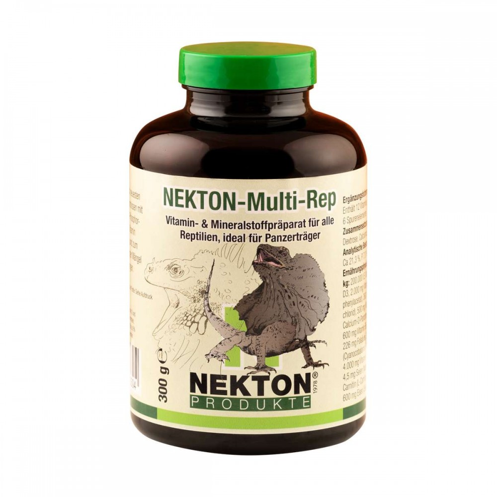 Витаминно-минеральный комплекс для всех видов рептилий Nekton Multi Rep 300гр (220300)