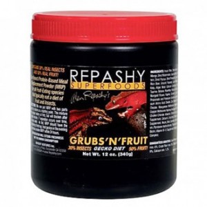Повноцінний корм для рептилій Repashy Grubs N Fruit Gecko Diet 340 гр