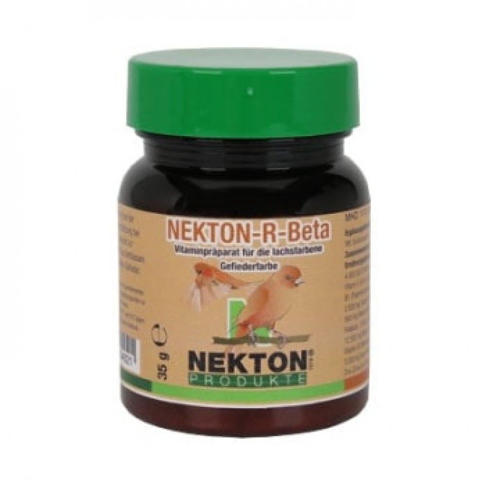 Добавка витаминно-минеральная для придания яркого окраса персиковым перьям Nekton R Beta 35гр (204035)