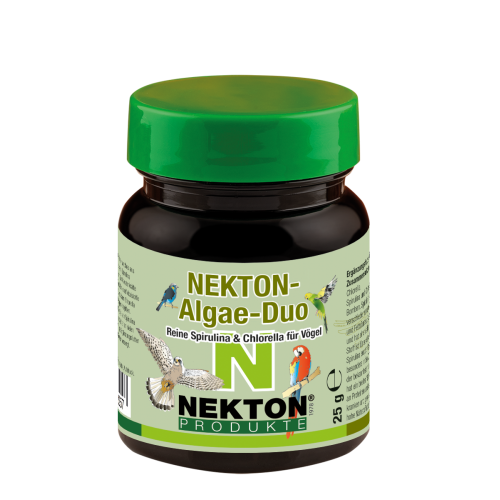 Добавка для птиц с спирулиной и хлореллой Nekton Algae Duo 25 гр (218025)