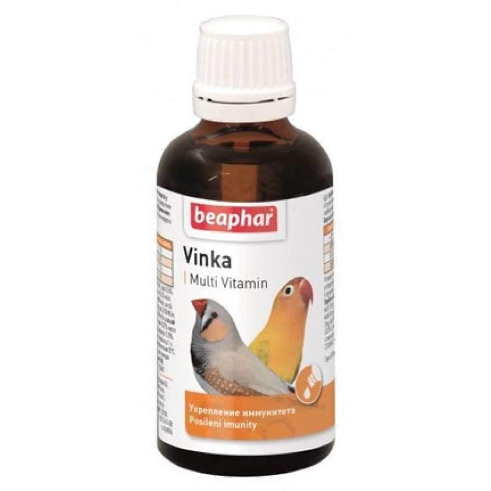 Витаминно-минеральный комплекс для птиц Vinka Beaphar 50 мл (10267)