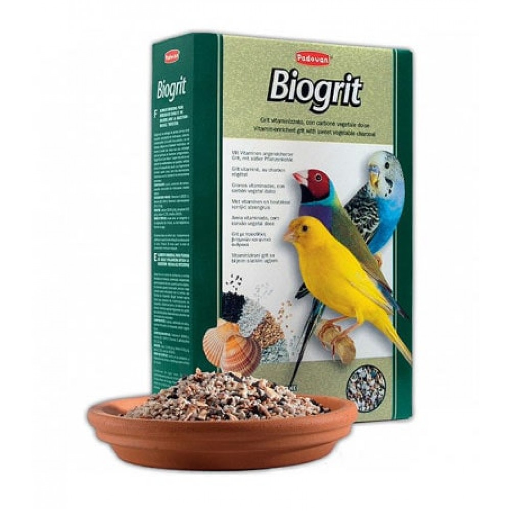 Минеральная подкормка для декоративных птиц Padovan Biogrit 700 г (РР00119)