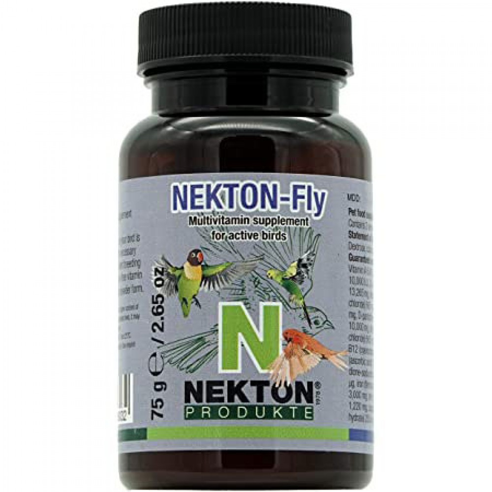 Мультивитаминный комплекс для активных птиц Nekton Fly 75гр (206075)