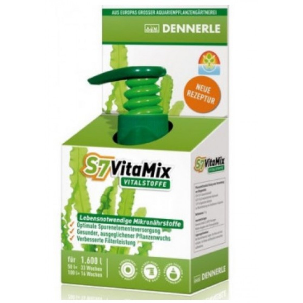 Удобрение для аквариумных растений Dennerle S7 VitaMix комплексное 100мл (4544)