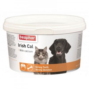 Вітамінно-мінеральна добавка з кальціем для собак і котів Beaphar Irish Cal 250 г (12428)