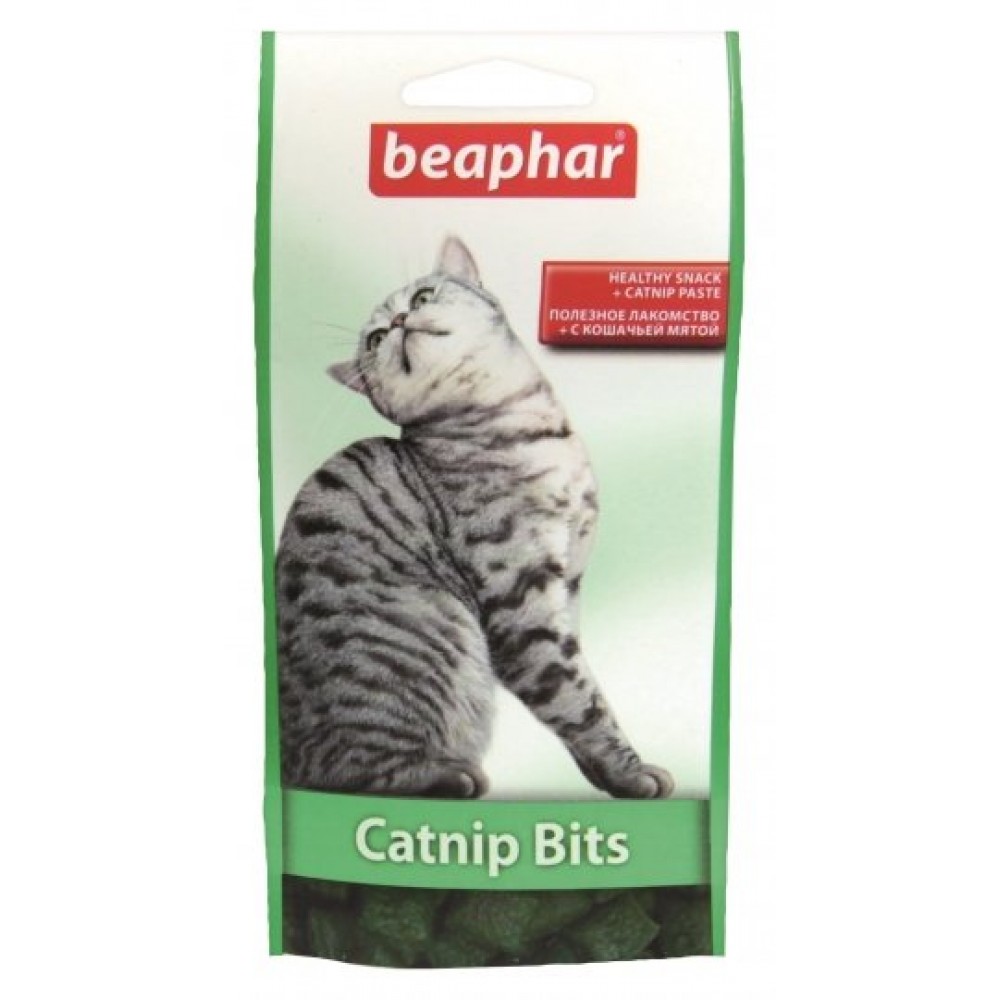 Catnip Bits хрусткі подушечки з котячої м'ятою для кішок і кошенят 35 гр 12623
